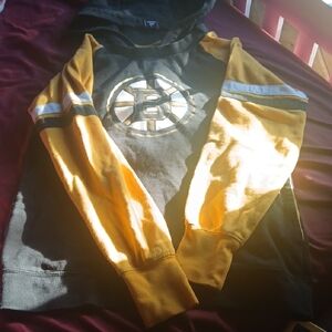 Fanatics Black and Gold Men's Hoodie